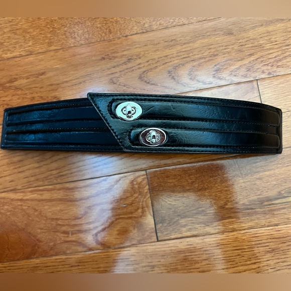 New York & Company Accessories Ny Co Vegan Leather Black Belt